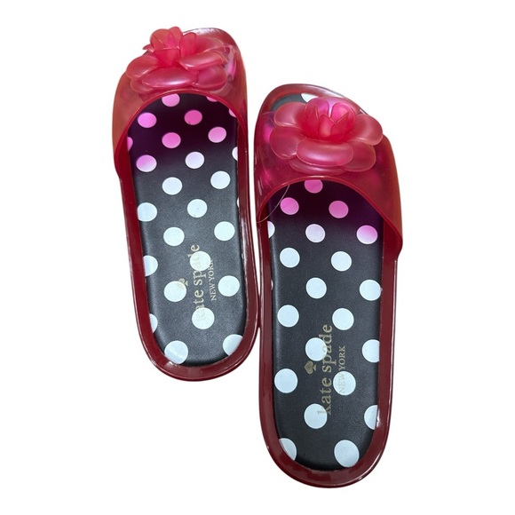 Kate Spade Pink Floral Sandals - Picture 4 of 4